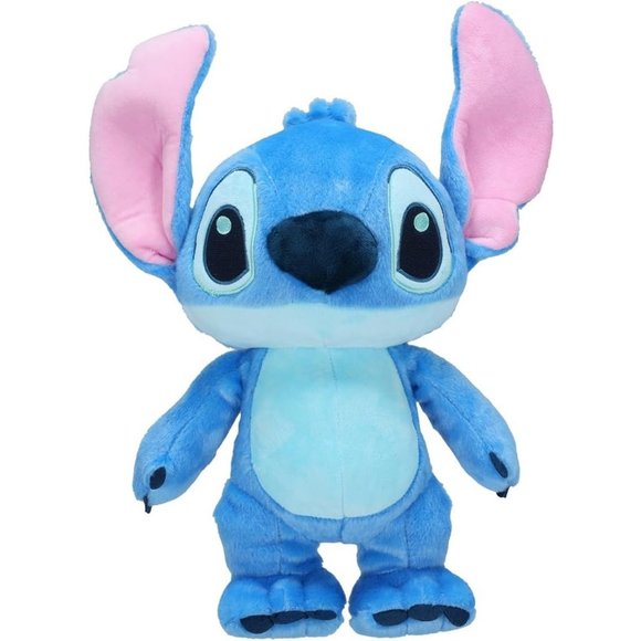 15 Inches Blue Disney Baby Lilo & Stitch Soft Huggable Stuffed Animal - Picture 1 of 6